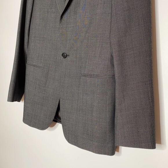 John Varvatos Dark Gray Men's Blazer Size 38R - Picture 2 of 10